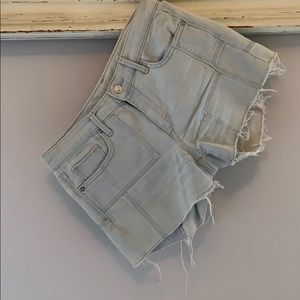 Gap Patchwork Cut Off Shorts